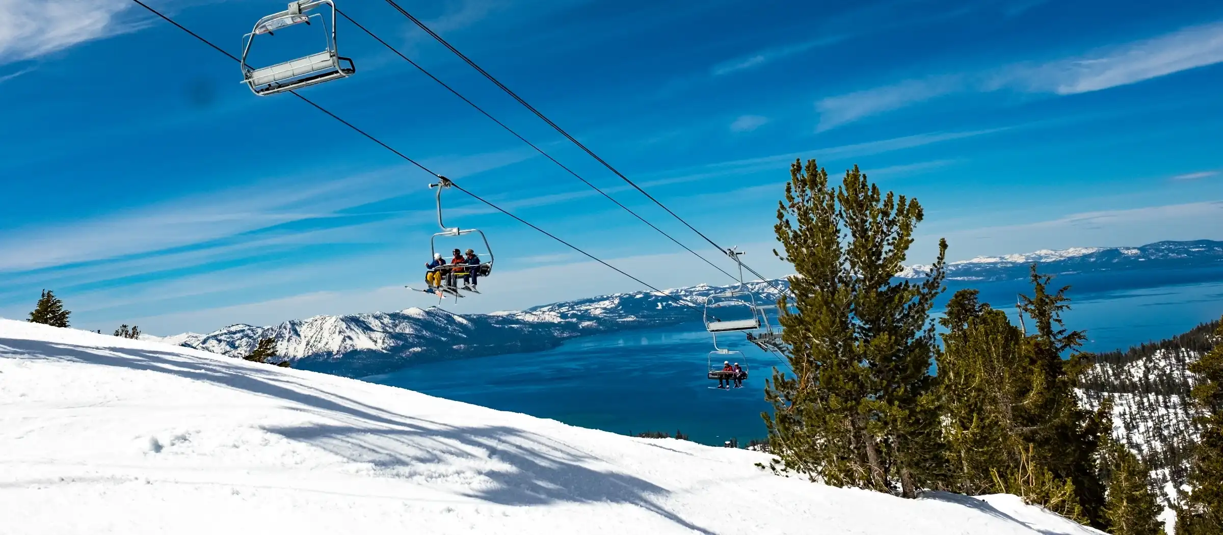 ski lift at Lake Tahoe