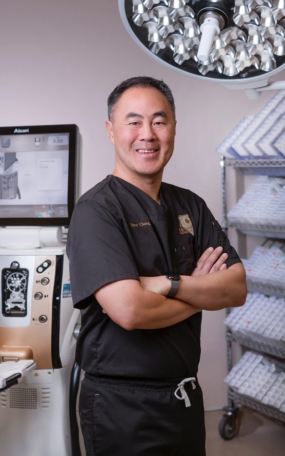 Dr. Chang in the exam room